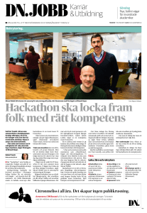 Hackathon ska locka fram folk med rätt kompetens