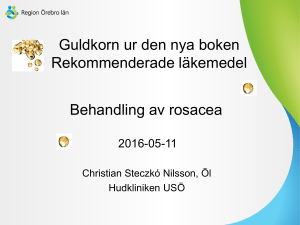 Behandling av rosacea