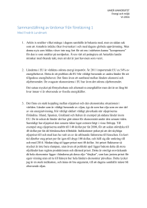 Sammanställning föreläsning 1 Fil - TFE-Moodle 2