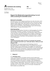Rapport från Medicinskt programberedning 4 om att införa