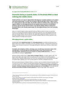 Dramatisk ökning av psykisk ohälsa. En förväntad effekt av ökad