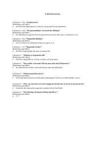 Laboration 1