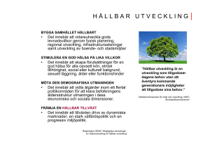 social hållbarhet