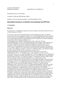 Sekundärscreening av avvikande cervixcytologi med