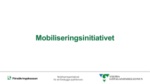 Mobiliseringsinitiativet - Startsida vgregion.se