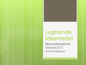Lugnande läkemedel