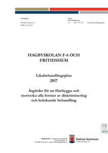 hagbyskolan f-6 och fritidshem 2017