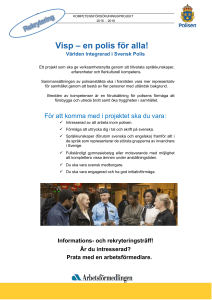 Visp – en polis för alla!