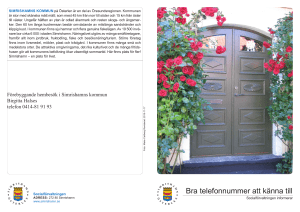 Bra telefonnummer att känna till