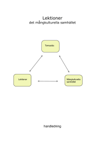Lektioner