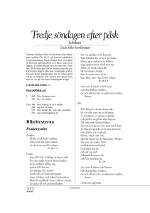 Tredje söndagen efter påsk