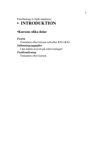 • INTRODUKTION