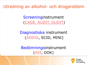 ICD-10 och DSM-IV