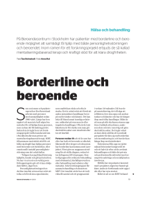 Borderline och beroende