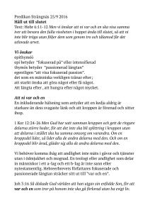 Håll ut till slutet