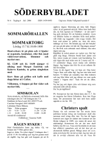 söderbybladet - Korsholms skärgård