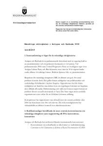 Utrikesdepartementet - Mänskliga rättigheter