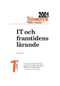 IT och framtidens lärande