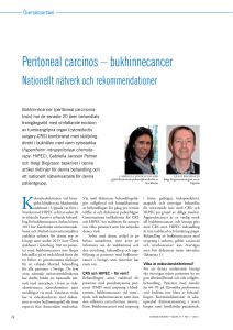 Peritoneal carcinos – bukhinnecancer