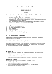 Idotrim tablet PL - Läkemedelsverket