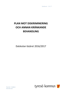 Pedagogisk och social kartläggning