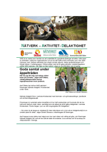 Nyhetsbrev juni 2015 - NÄTVERKET | Idéburen sektor Skåne