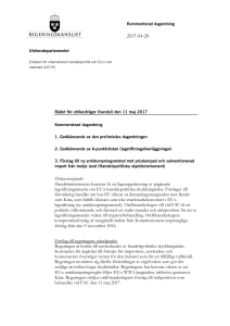 Kommenterad dagordning FAC handel 11 maj 2017