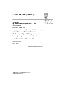 Svensk författningssamling