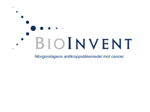 Morgondagens antikroppsläkemedel mot cancer