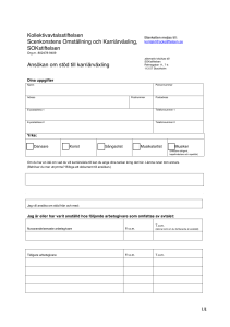 Kollektivavtalsstiftelsen Scenkonstens Omställning