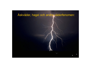 Åskväder och åskprognoser - Björlanda Kile hamnförening