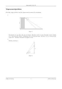 Trigonometriproblem