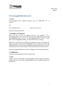 Personuppgiftsbiträdesavtal