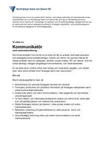Kommunikatör - Norrköpings Hamn