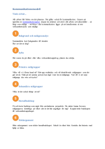 Kommunikationsmodell