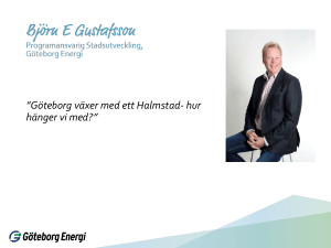 Göteborg växer med ett Halmstad
