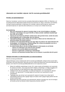 Direct Healthcare Professional Communication (DHPC)