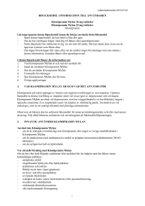 Klomipramin Mylan tablet