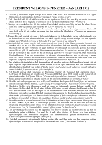 10 November, 1918 The Armistice Demands