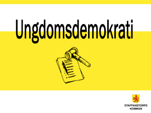 Se Ungdomsparlamentets powerpoint.