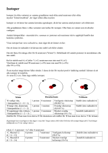 Isotoper - Textalk Webnews