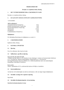 Beviplex vet. solution for injection SmPC