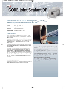 GORE® Joint Sealant DF