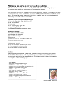 Vanliga frågor kring tjejer: