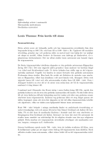 Louis Thomas: Fr˚an korda till sinus