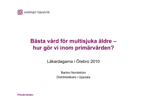 Bästa vård för multisjuka äldre