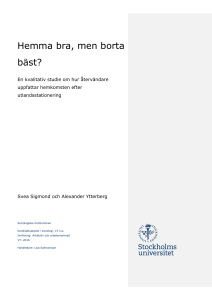 Hemma bra, men borta bäst?