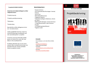 Projektbeskrivning