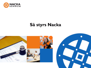 styrmodellen - Nacka kommun