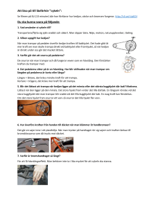 Att läsa på till läxförhör om cykeln
